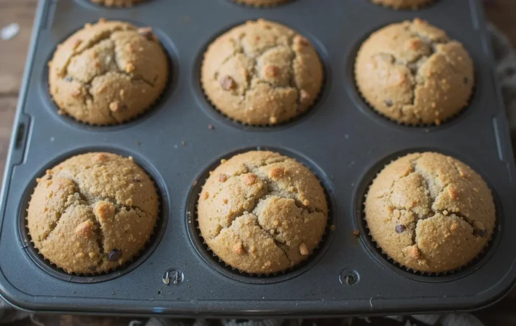 Make quick sourdough discard muffins for busy mornings. Healthy, easy recipe using leftover starter. Perfect for a delicious breakfast on the go!